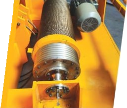 وینچ جرثقیل سقفی بین پلی – بالابر صنعتی قدرتمند