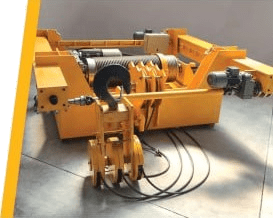 وینچ جرثقیل سقفی بین پلی – بالابر صنعتی قدرتمند