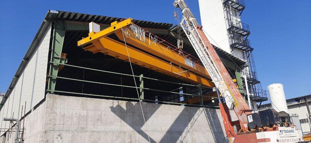 فرآیند تولید و تست جرثقیل سقفی و دروازه‌ای