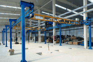 متریال ساخت پل جرثقیل سنگین در طراحی صنعتی