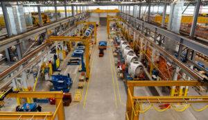 چیدمان تجهیزات در خط تولید صنعتی