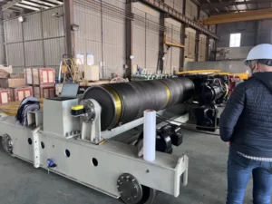 نمونه بررسی فنی و تحلیل عملکرد وینچ و راهبر جرثقیل صنعتی