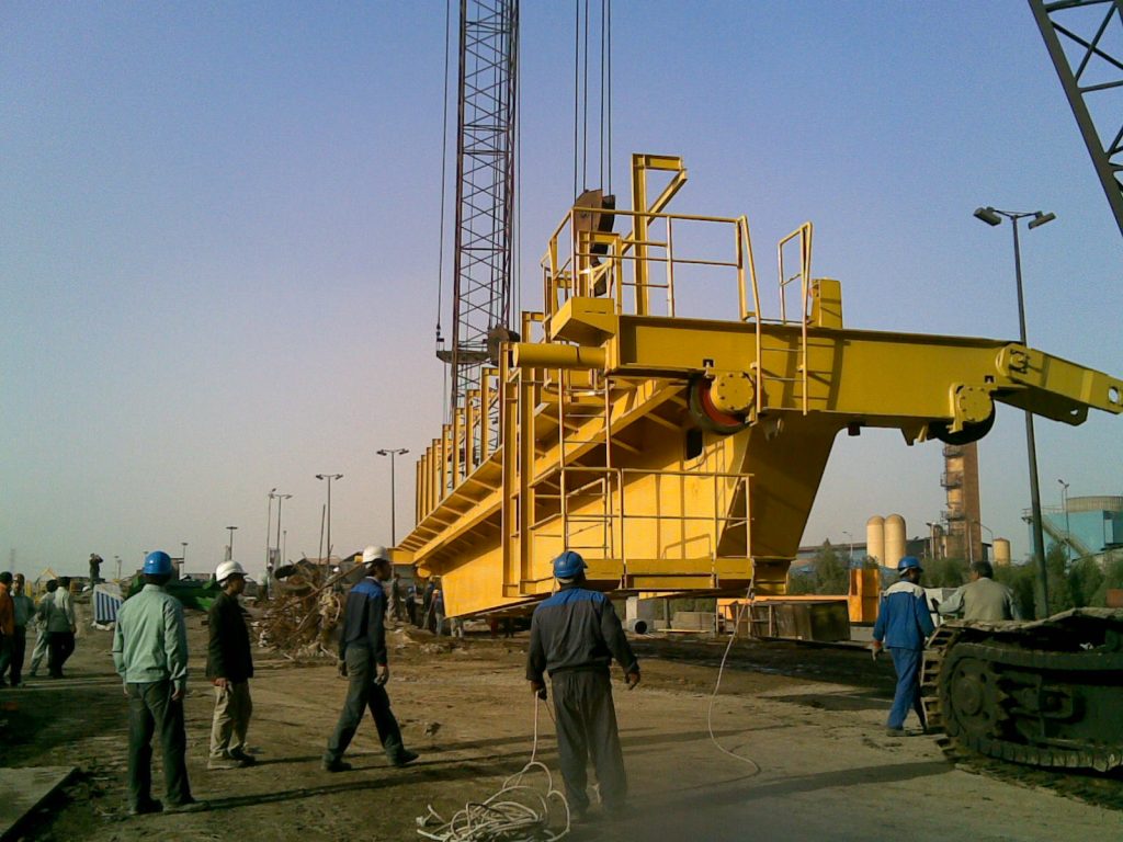 سیستم اتوماسیون جرثقیل صنعتی در کارخانه ها