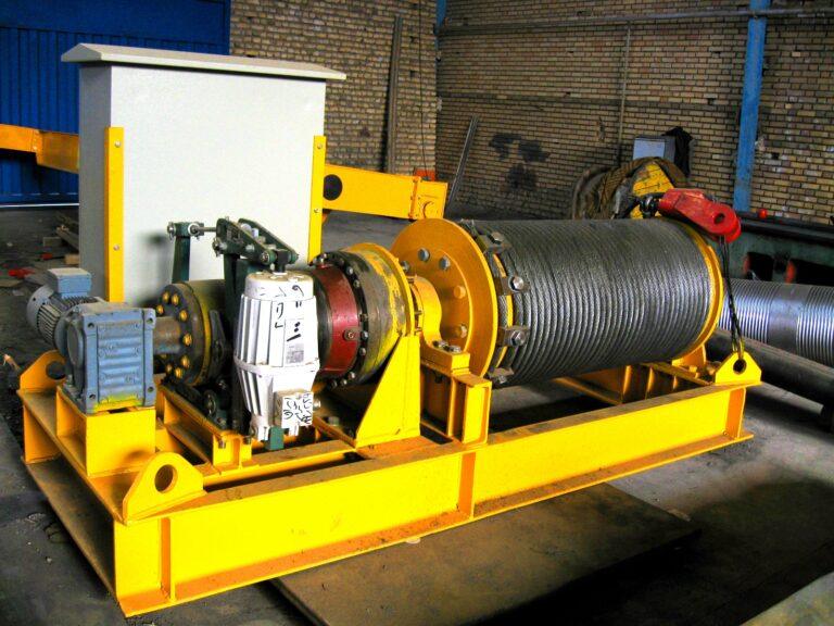 طراحی خط تولید وینچ صنعتی